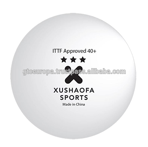 Xushaofa plastic balls, 3 star ITTF